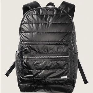 PINK quilted backpack